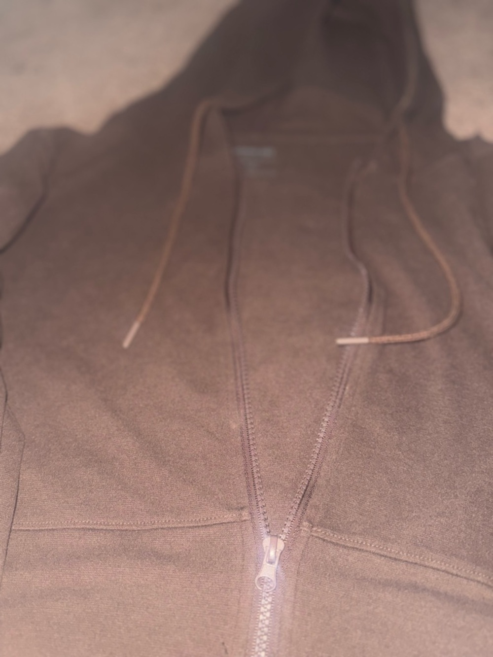 Chrome Hearts Brown Zip-Up Hoodie Jacket